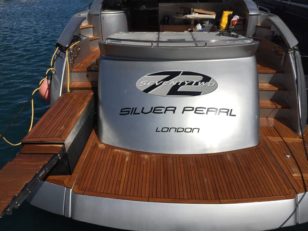 Teak deck repair in Puerto Banús